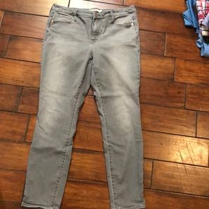 Athleta gray jeans